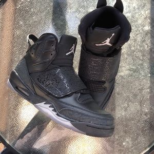 Black and white Jordan’s